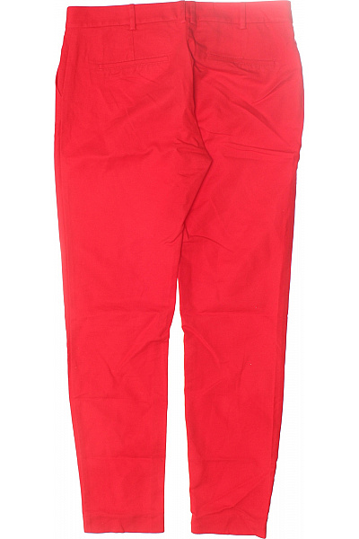 MANGO Dámské Kalhoty Červené Vel. 40