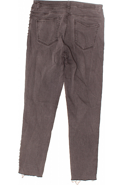ZARA Dámské Džíny Šedé Vel. 40