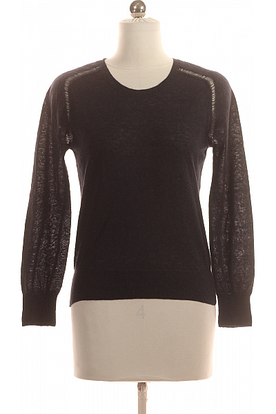  Halenka Pletená Černá 7 For All Mankind Second hand Vel. XS