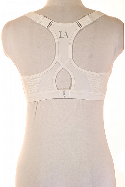 Lascana Dámská bílá síťovaná podprsenka na sport bezešvá Velikost 75E | Lascana | obrázek 2