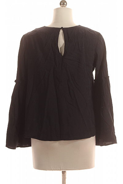 Topshop  Halenka Jednobarevná Černá Second hand Vel. 36