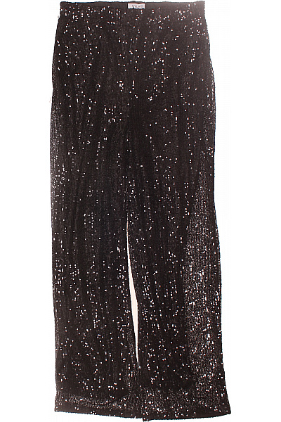 Společenské Dámské Kalhoty Černé Second Hand Vel. 42