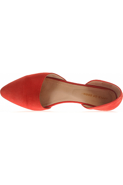 Dámské Boty Kožené Červené Apple Of Eden Second hand Vel. 42