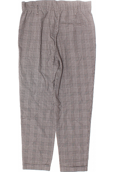 ZARA Dámské Kalhoty Černobílé Second hand Vel. S
