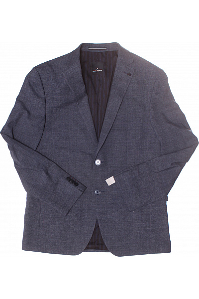 Společenský Oblek Polyesterový Modrý DANIEL HECHTER