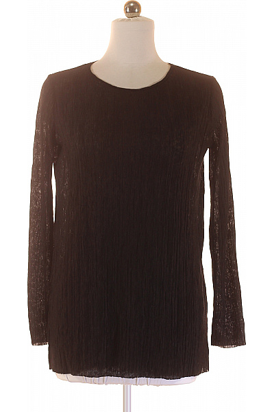 ZARA  Halenka Jednobarevná Černá Vel. M