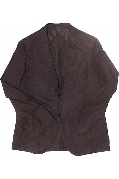 DANIEL HECHTER Společenské Pánské Sako Polyesterové Šedé