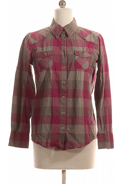 Kostkovaná Dámská Košile Barevná Gap Vel. S