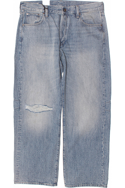 Roztrhané Pánské Džíny Modré G-Star Vel. 32