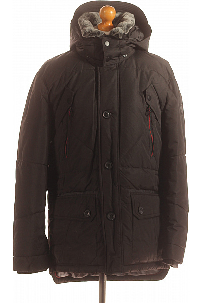 DANIEL HECHTER Zimní Pánská Bunda Černá Vel.  M