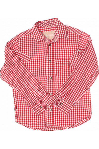 KRUGER Chlapecká Košile Červená Second hand