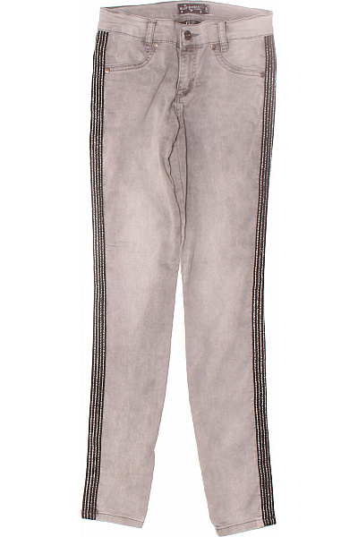 Blue Effect Dívčí Džíny Šedá Second hand