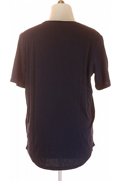 JACK & JONES Jednoduché Pánské Tričko Modré