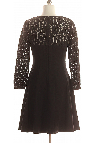  Šaty s Krajkou Černé BODEN Second hand