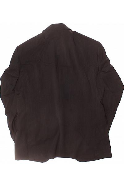 Společenský Oblek Polyesterový Černý DANIEL HECHTER