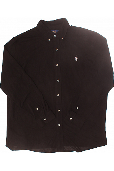 Pánská Košile Černá Ralph Lauren Vel. XXL