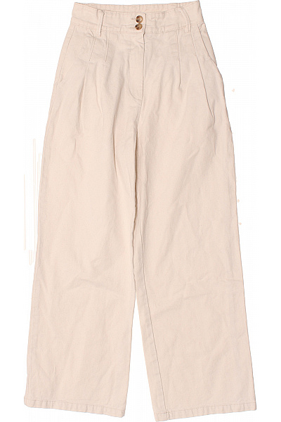 Dámské Džíny Bílé Vel. 34