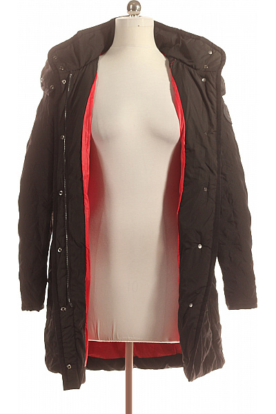 DESIGUAL Prošívaná Dámská Bunda Černá Vel. 40