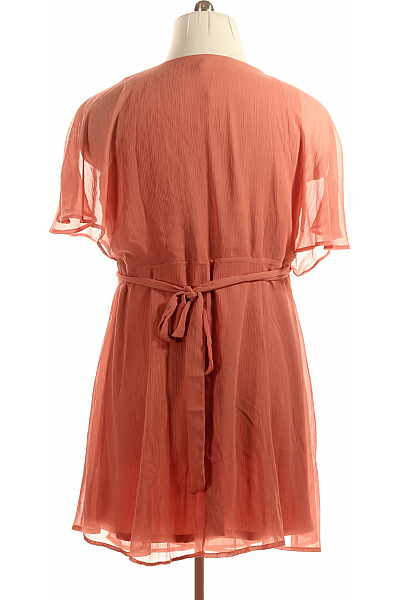 VILA Šaty Růžové Second hand Vel. 44