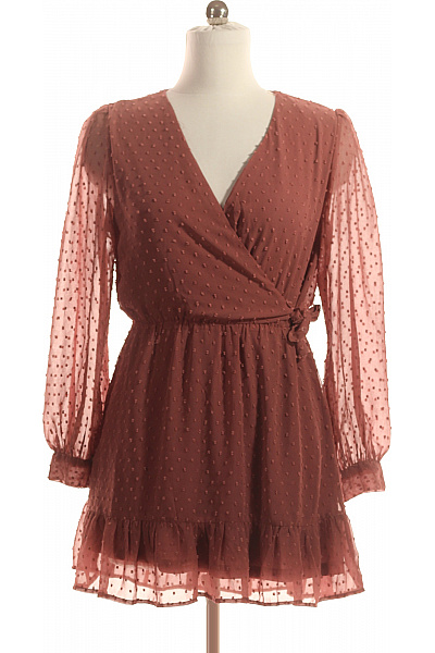 Šaty Vínová ONLY Vel. M