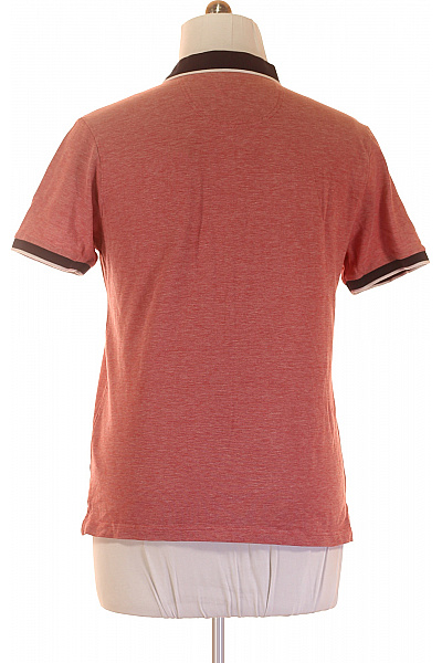 PIERRE CARDIN Pánské Tričko Červené Vel. XL