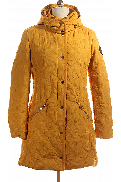 DESIGUAL Dámská Bunda Žlutá Vel. 42
