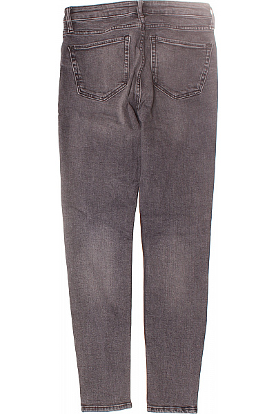 Dámské Džíny Šedé MANGO Second hand Vel. 36