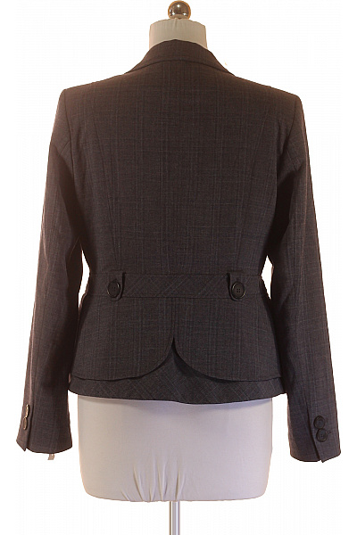 Teplé Dámské Sako Šedé Next Second hand Vel. 40