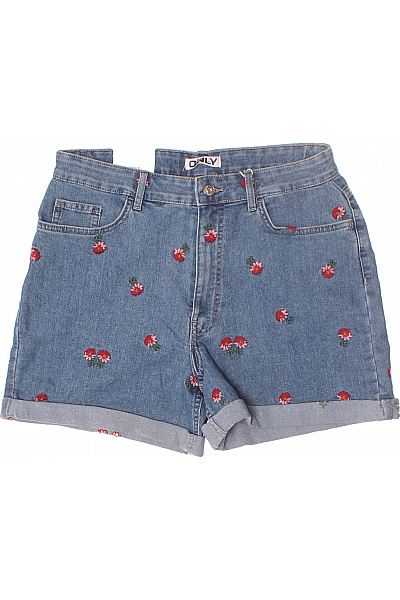 Dámské Kraťasy Modré ONLY Vel. L