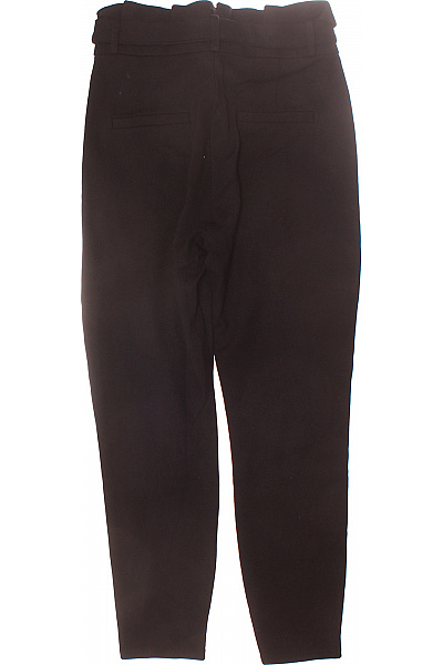 VERO MODA Dámské Kalhoty s Vysokým Sedem Černé Vel. XS