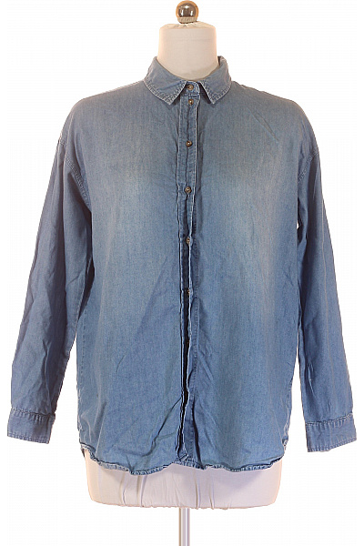 Dámská Košile Modrá VILA Second hand Vel. 36