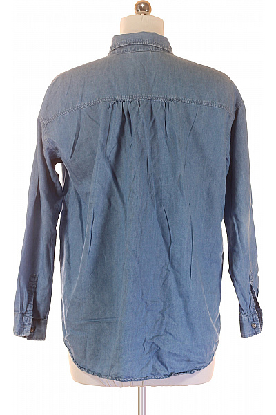 Dámská Košile Modrá VILA Second hand Vel. 36