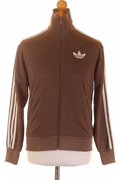 Pánská Mikina Hnědá ADIDAS Vel. XS