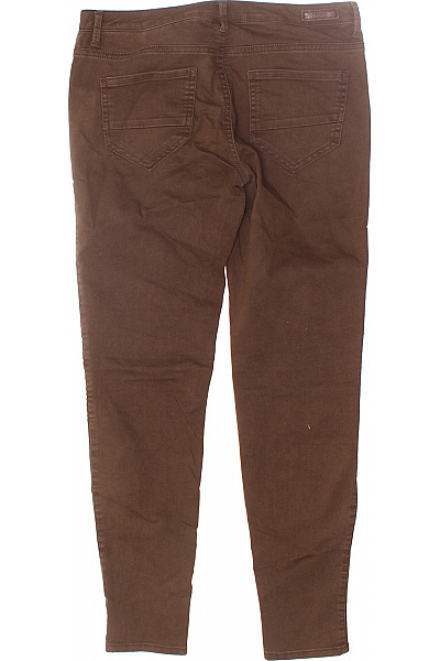 ZARA Dámské Kalhoty Khaki Vel. 38