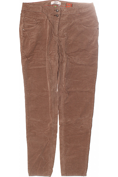 Teplé Dámské Kalhoty Hnědé CECIL Vel. 36