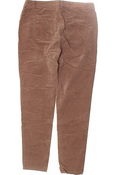 Teplé Dámské Kalhoty Hnědé CECIL Vel. 36