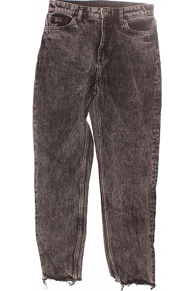 Monki Boyfriend Dámské Džíny Černé Vel. 26