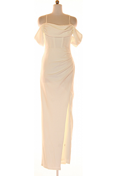 Společenské  Šaty Bílé