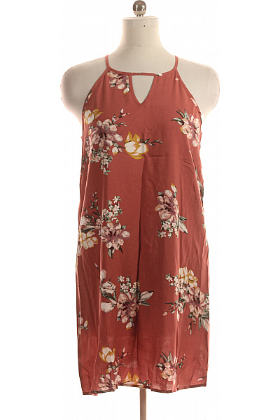 ONLY  Šaty s Květinovým Potiskem Béžové Vel. 38