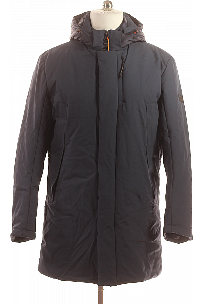 Zimní Pánská Bunda Modrá DANIEL HECHTER Outlet Vel.  54