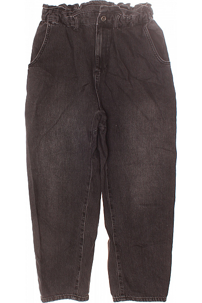 ZARA Bootcut Dámské Džíny Černé Vel. 40