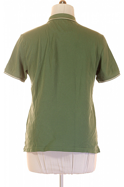 Pánské Tričko s Límečkem Zelené GANT Vel. L