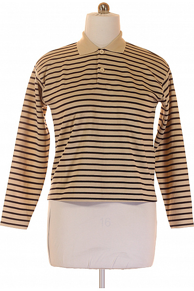 Judith Williams Pánské Tričko s Límečkem Béžové Vel. S