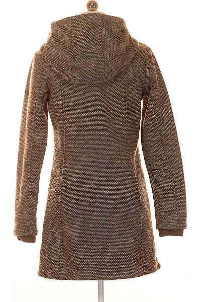 Krátký Dámský Kabát Šedý Vel. 34