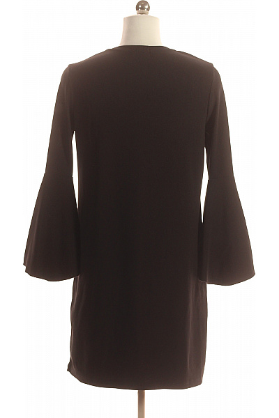 Bershka Tričkové  Šaty Černé Vel.  S