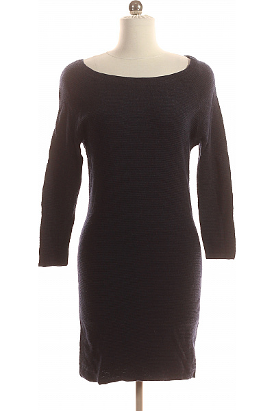 ONLY  Šaty Pletené Modré Vel.  S