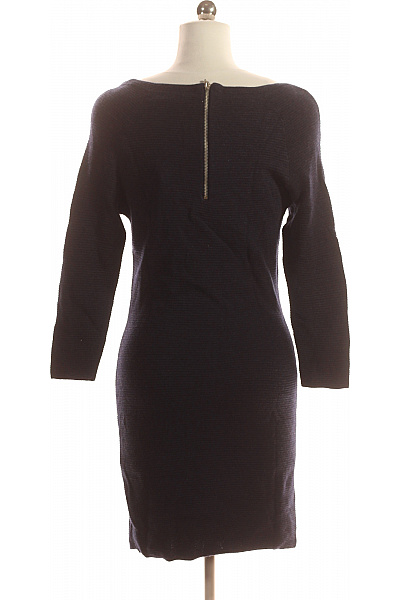 ONLY  Šaty Pletené Modré Vel.  S