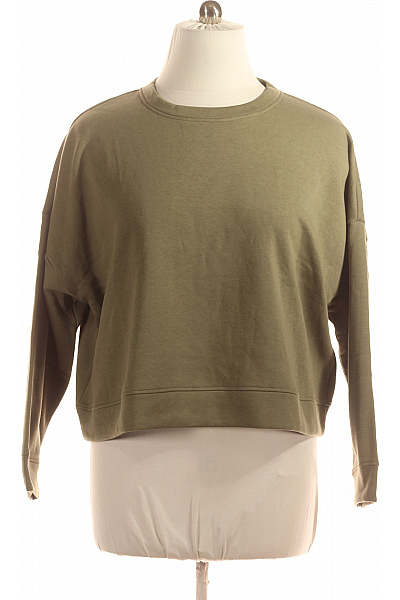 Dámská Mikina Zelená PIECES Vel. XXL