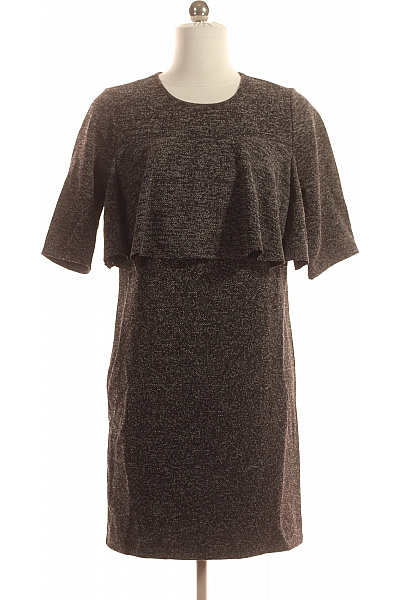 MANGO Šaty Černobílé Vel.  S