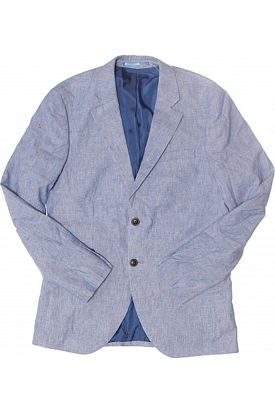 JACK & JONES Pánský Společenský Oblek Modrý Vel. 48